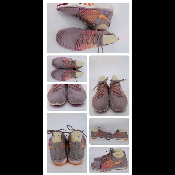 NIKE Free Transform Flynit Trainer Women's Size 11 Mango Purple 833410-502. - Picture 1 of 11